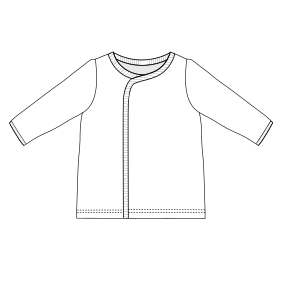 Moldes de confeccion para BEBES Blusas